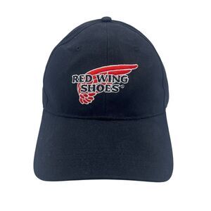 Red Wing Shoes Embroidered Adjustable Strapback Cap Hat